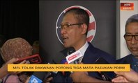 MFL tolak tawaran potong tiga mata pasukan PDRM