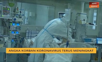 Angka korban koronavirus terus meningkat