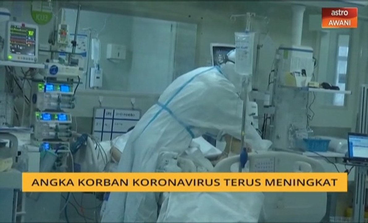 Angka korban koronavirus terus meningkat