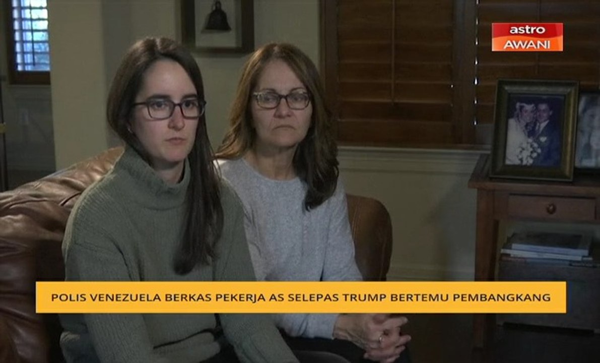 Polis Venezuela berkas pekerja Amerika selepas Trump bertemu pembangkang