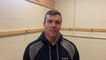 Wynyard assistant coach Allan O'Sign after the Cats' win over Ulverstone on Saturday
