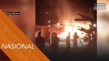 Kediaman pegawai Kastam terbakar dibaling bom petrol