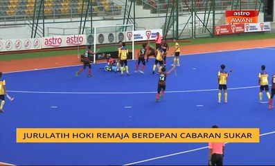 Jurulatih hoki remaja berdepan cabaran sukar