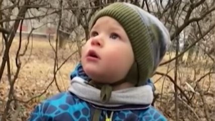 Horror of war: Watch how this 2-year-old Ukrainian baby is scared of sirens now