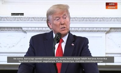 Trump mahu tangani isu perdagangan dengan Eropah