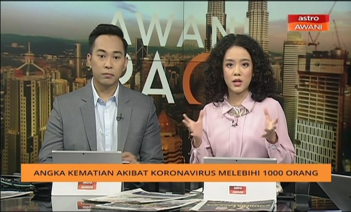 AWANI Pagi: Angka kematian akibat koronavirus melebihi 1,000 orang