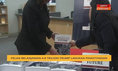 Pelan belanjawan 4.8 trilion Trump lakukan pemotongan