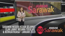 AWANI Sarawak [12/02/2020] - Sarawak negeri kedua paling selamat, elak lawat negara terjejas & berkuatkuasa 1 Januari 2020
