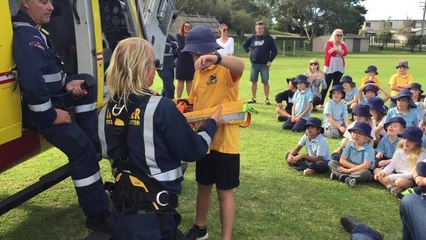 Westpac helicopter @ Bermagui