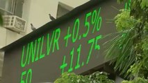 Holi celebrations on D-Street, Sensex up 1,047 points; Rupee appreciates over 40 paise against dollar; more