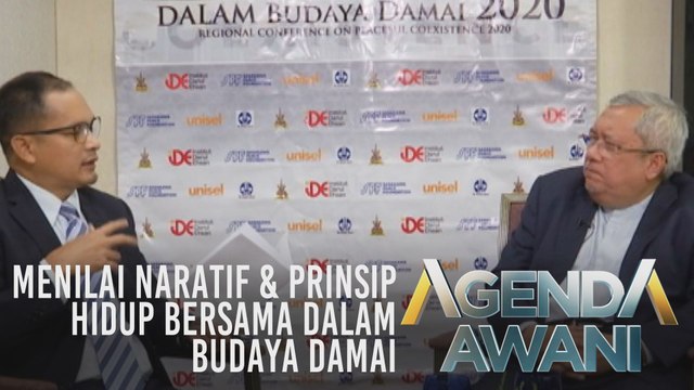 Agenda AWANI: Menilai naratif & prinsip hidup bersama dalam budaya damai
