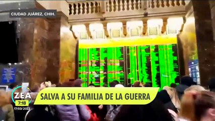 La odisea para salir de la guerra en Ucrania contada por un mexicano