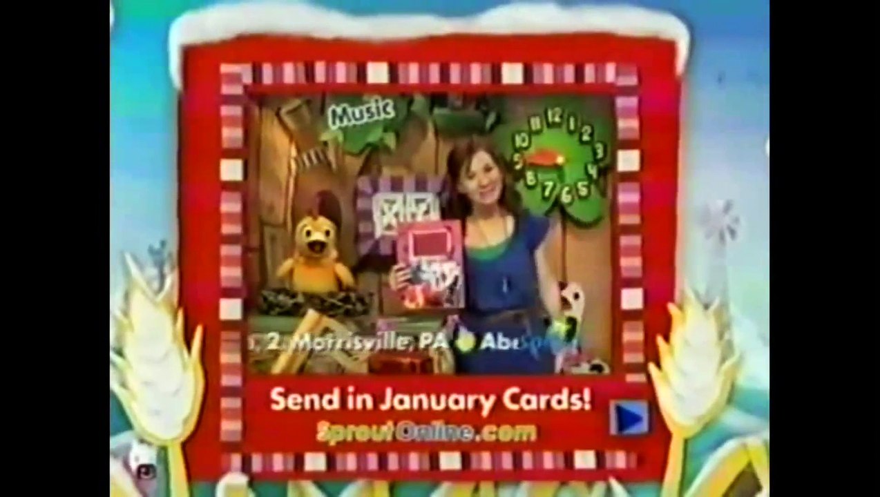 Opening and Closing to Barney - Barney's Night Before Christmas (Sprout Broadcast)