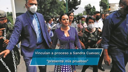 Vinculan a proceso a Sandra Cuevas por robo, discriminación y abuso de autoridad