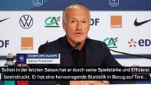 Deschamps nominiert erstmals Leipzigs Nkunku