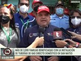 Aragua | Más de 2 mil familias beneficiadas con la instalación del sistema de gas directo doméstico