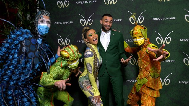 Liane V, Don Benjamin Cirque du Soleil OVO Los Angeles Premiere Red Carpet