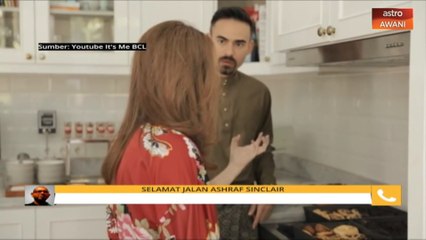 Ashraf Sinclair seorang pelakon berdedikasi dan komited - Rakan