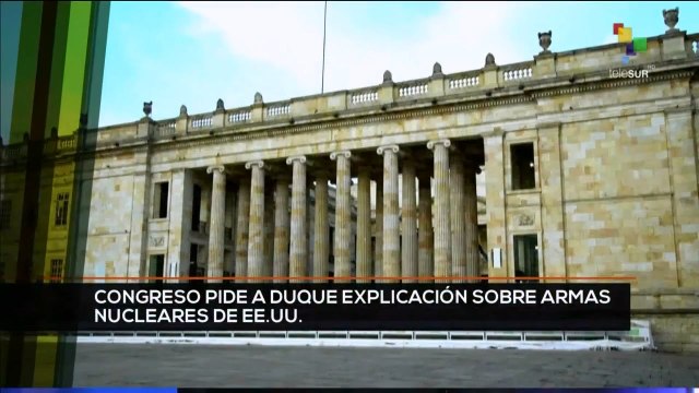teleSUR Noticias 15:30 17-03: Solicitan explicación sobre armamento de EE.UU. en Colombia