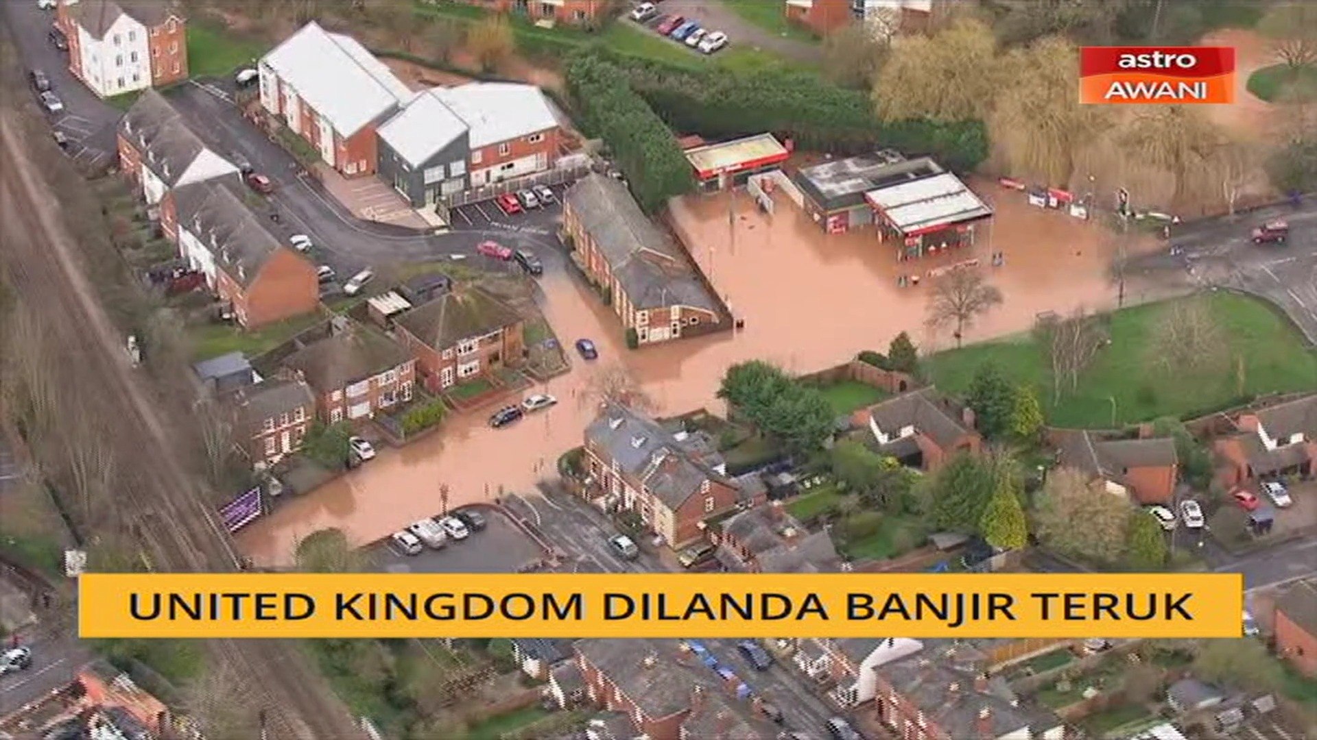 ⁣United Kingdom dilanda banjir teruk