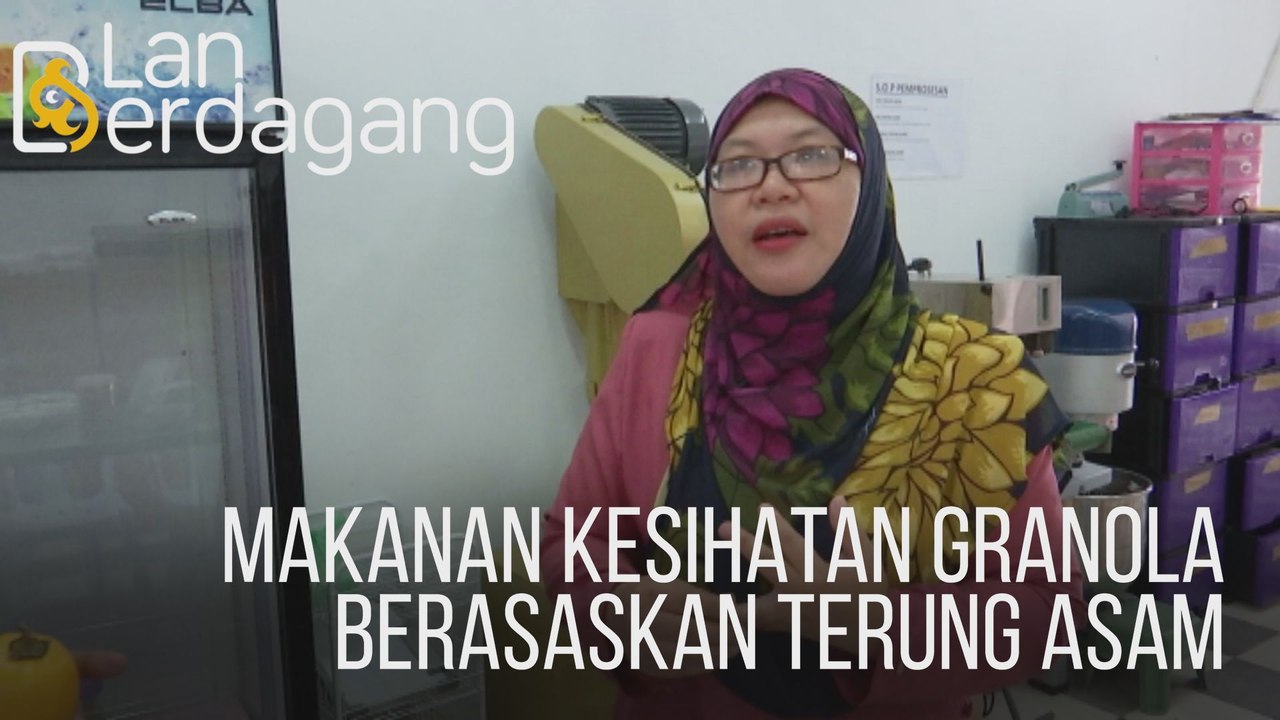 Lan Berdagang: Makanan kesihatan Granola berasaskan terung asam