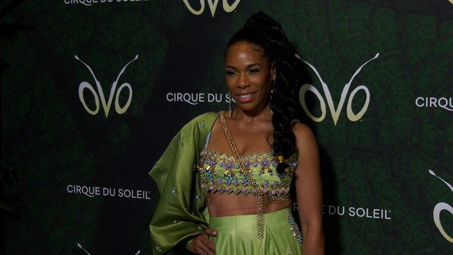 Angela Lewis Cirque du Soleil OVO Los Angeles Premiere Red Carpet