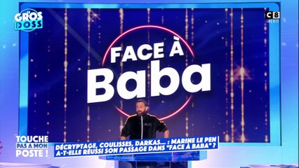 Marine Le Pen a-t-elle réussi son passage dans "Face à Baba" ?