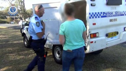 Strike Force Colenso arrest at Wallaga Lake on November 25, 2019