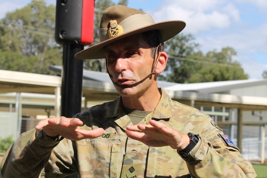 Flood recovery co-ordinator visits Scenic Rim School, March 17, Beaudesert Times