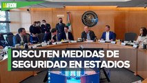 FMF y Liga MX acuden a cámara de diputados para exponer medidas de seguridad