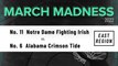 Notre Dame Fighting Irish Vs. Alabama Crimson Tide: NCAA Tournament Odds, Stats, Trends