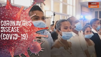 COVID-19: 220 pasangan berkahwin guna topeng muka