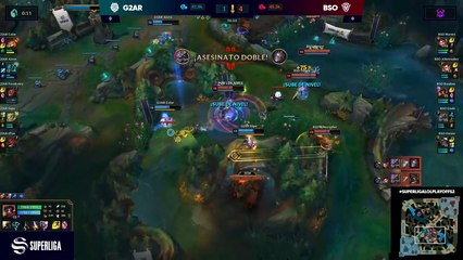 Nasus arrasa con G2 Arctic (Lague of Legends)