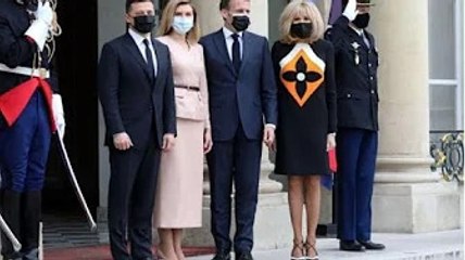 Guerre en Ukraine  Brigitte Macron ne veut pas mettre en d@nger Olena Zelenska