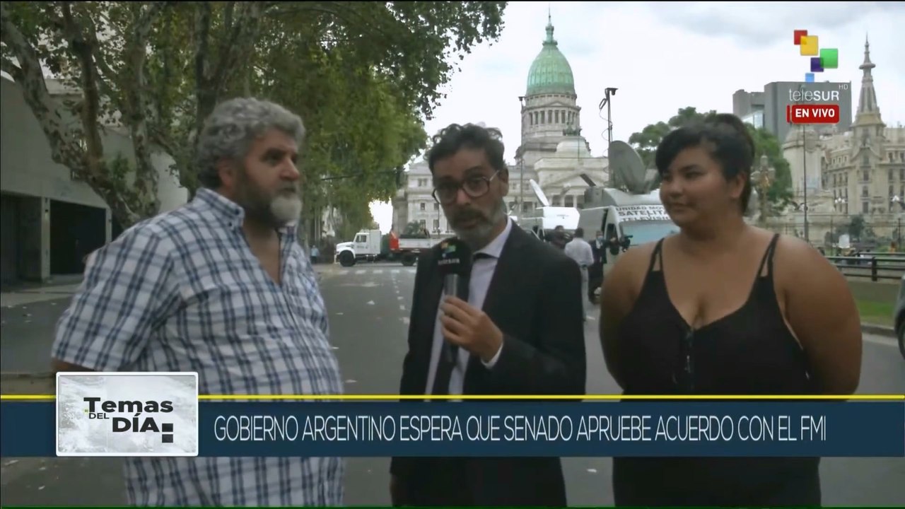 Argentina: Agrupaciones sociales se oponen a acuerdo con el FMI