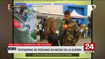 Invasión rusa: peruano se enlista voluntariamente al ejército ucraniano