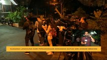 Suasana langsung dari perkarangan kediaman Datuk Seri Anwar Ibrahim