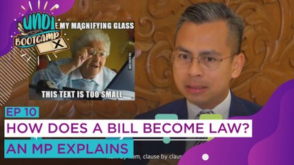 #UNDIBootcamp: How does a bill become law? An MP explains