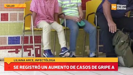 Se registró un aumento de casos de gripe A