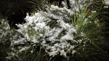 Mart ayında yağan kar çocukları sevindirdi