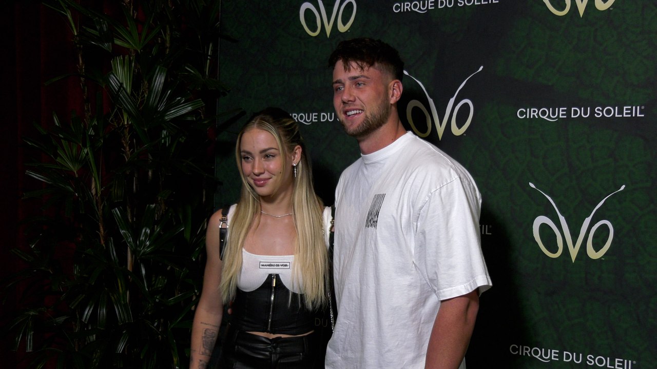 Charly Jordan, Harry Jowsey "Cirque du Soleil OVO" Los Angeles Premiere Red Carpet