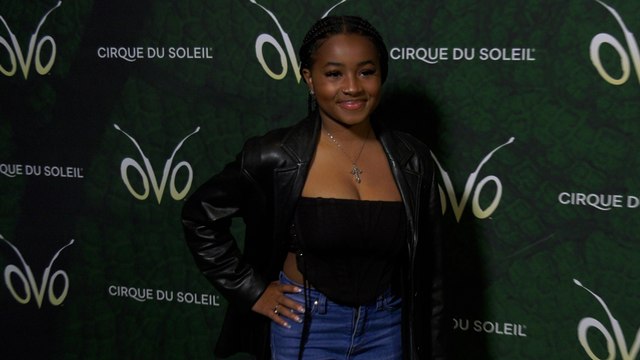 Layla Crawford Cirque du Soleil OVO Los Angeles Premiere Red Carpet