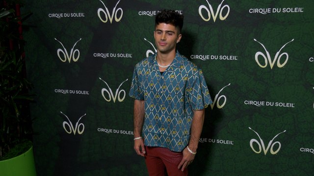 Max Ehrich Cirque du Soleil OVO Los Angeles Premiere Red Carpet