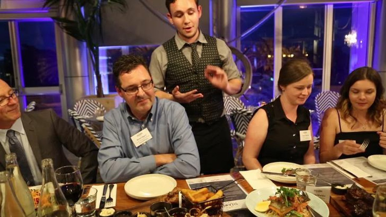 ILLAWARRA MERCURY Some of the table service at Steamers Bar & Grill. Video: Greg Ellis