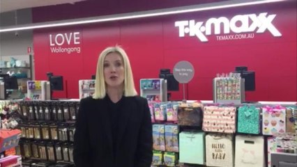 ILLAWARRA MERCURY TK Maxx interview before store opens at 9am Thursday.