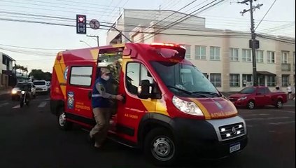 Homem de 40 anos é vítima de atropelamento na Rua Pio XII