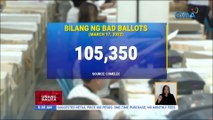 Comelec, nilinaw na 105K lang at hindi mahigit 5M ang naimprentang bad ballots | UB
