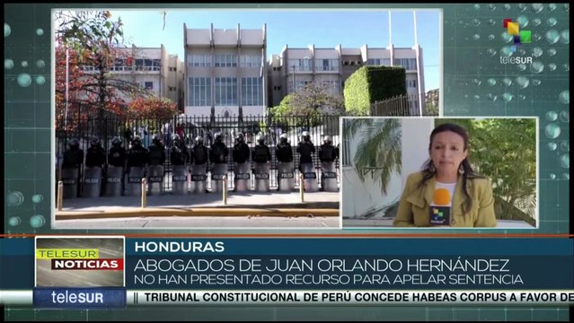 Honduras: Abogados de Expresidente Hernández no presentan recursos de defensa