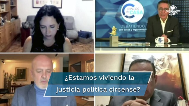 Estamos viviendo la justicia política circense : Juan Pablo Becerra en Con los de Casa