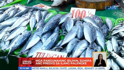 Mga pangunahing bilihin, sumipa ang presyo sa ilang palengke | UB